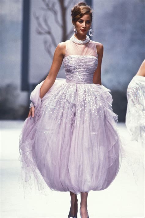 vintage chanel haute couture dress